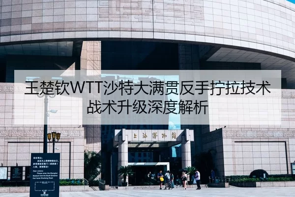 王楚钦WTT沙特大满贯反手拧拉技术战术升级深度解析